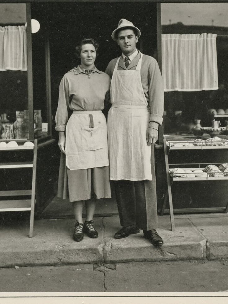 The bakery — Greenpoint, Brooklyn, 1938